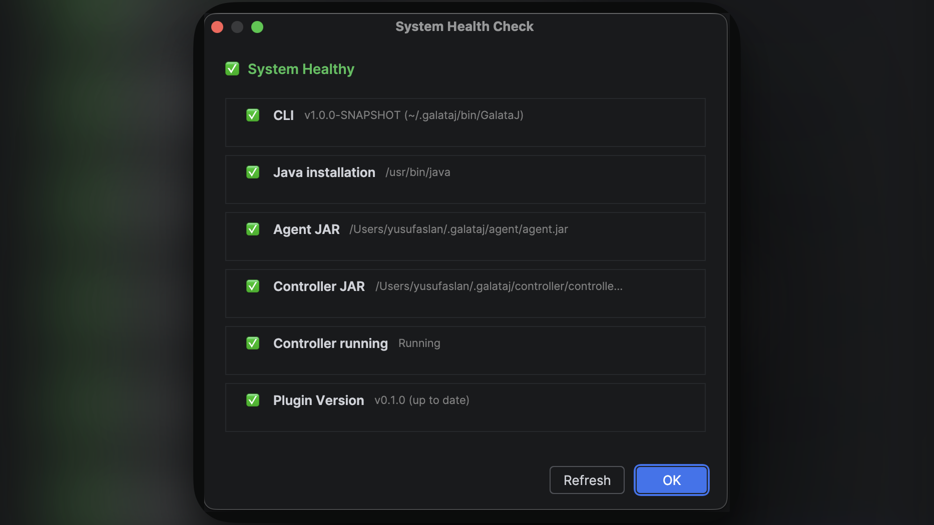 Health Check Success